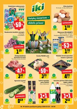 IKI SAVAITĖLĖ akcijų leidinys Nr. 14