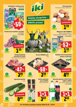 IKI SAVAITĖLĖ akcijų leidinys Nr. 14