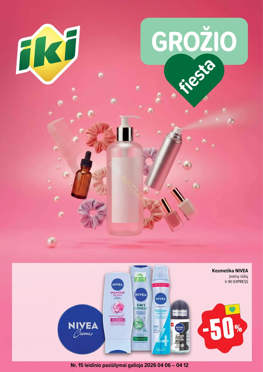IKI leidinys „Grožio fiesta“ puslapis 1
