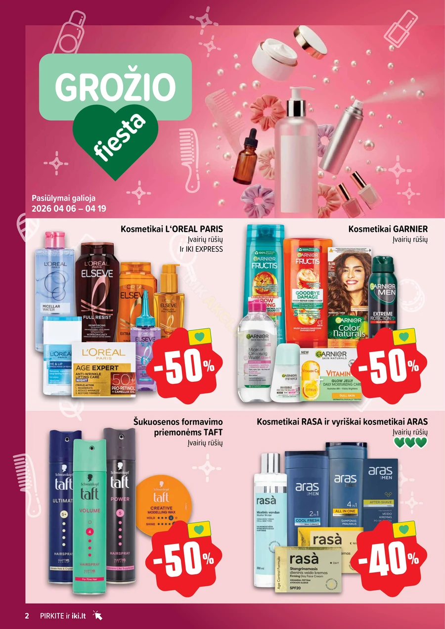 IKI leidinys „Grožio fiesta“ puslapis 2
