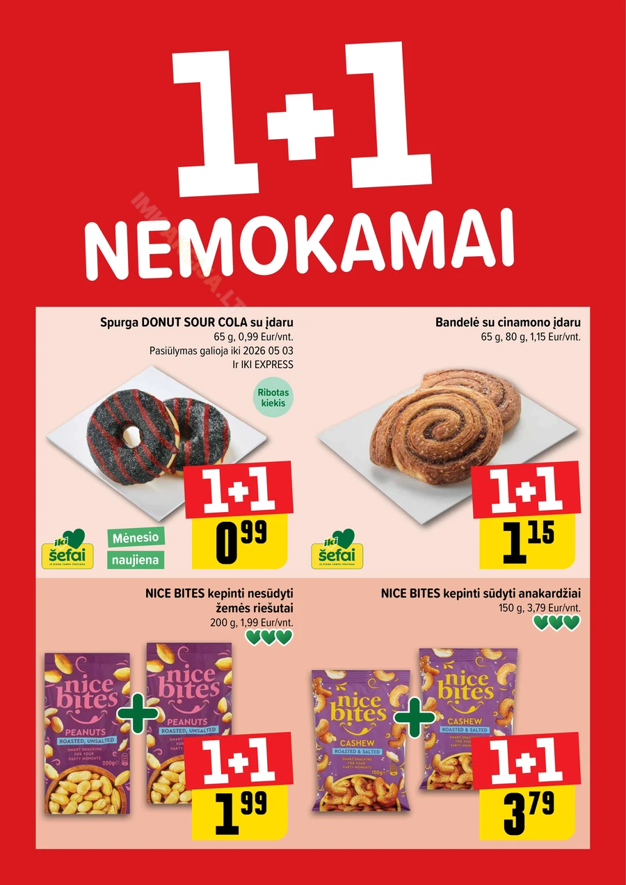 IKI leidinys „Daugiau yra pigiau 1+1“ puslapis 1