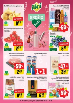 IKI SAVAITĖLĖ akcijų leidinys Nr. 16