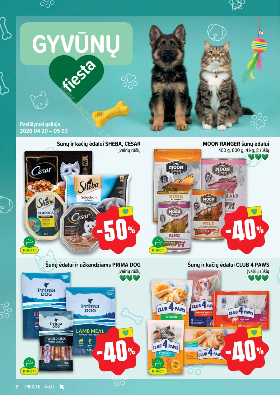 IKI leidinys „Gyvūnų fiesta“ puslapis 2