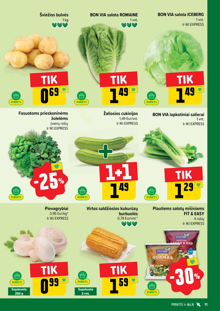 IKI SAVAITĖLĖ akcijų leidinys Nr. 18 puslapis 11