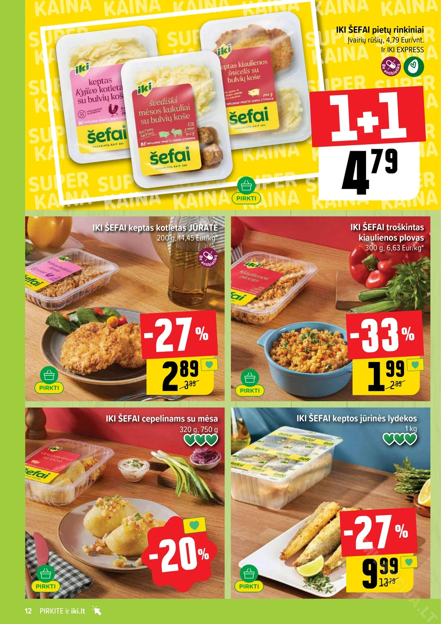 IKI SAVAITĖLĖ akcijų leidinys Nr. 18 puslapis 12