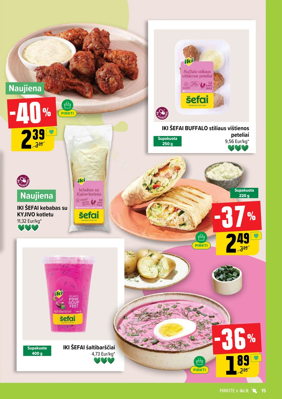 IKI SAVAITĖLĖ akcijų leidinys Nr. 18 puslapis 15