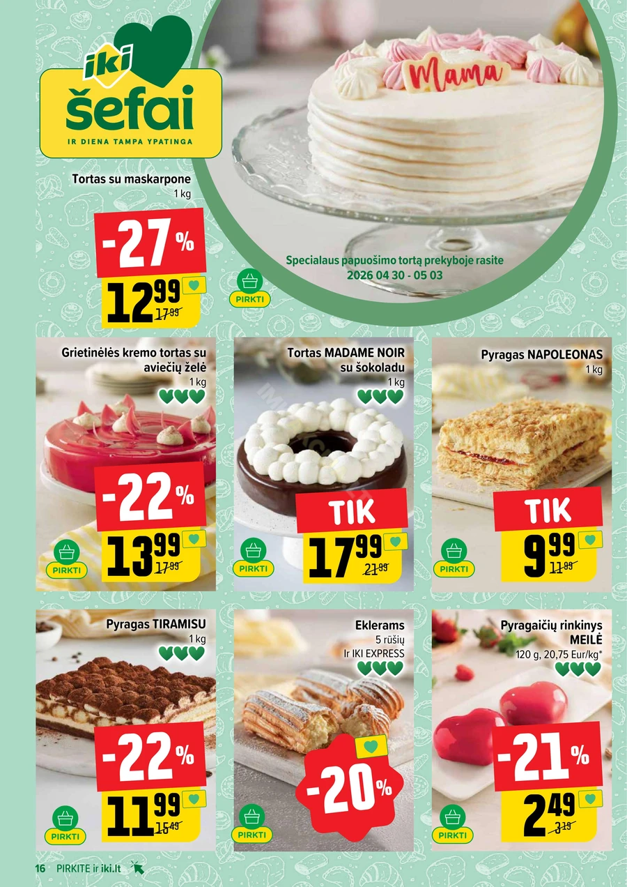 IKI SAVAITĖLĖ akcijų leidinys Nr. 18 puslapis 16