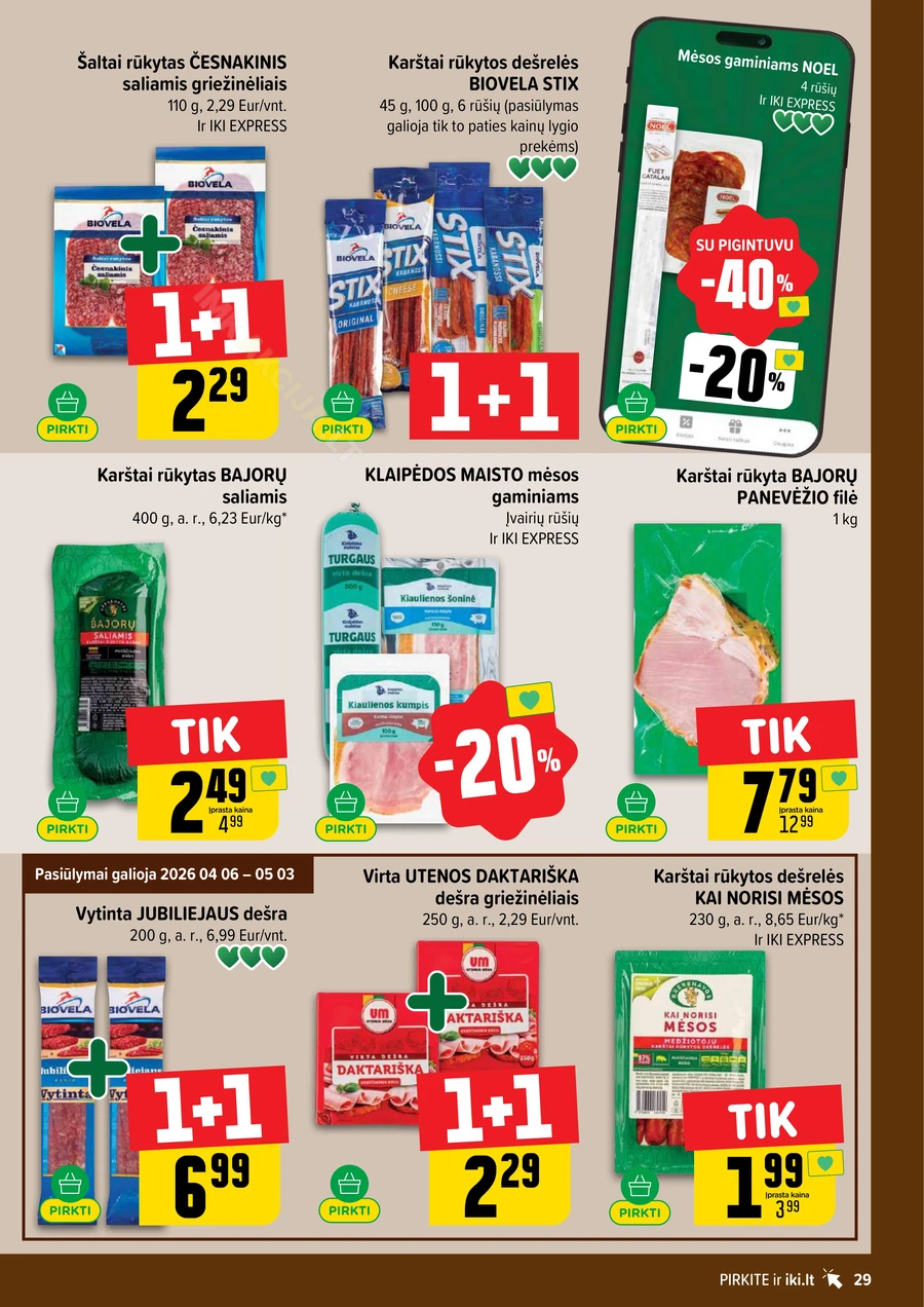 IKI SAVAITĖLĖ akcijų leidinys Nr. 18 puslapis 29