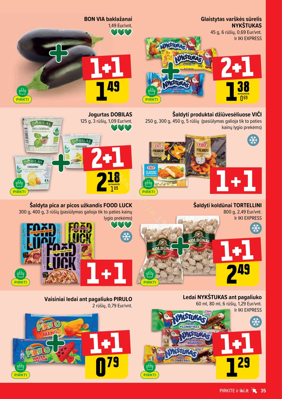 IKI SAVAITĖLĖ akcijų leidinys Nr. 18 puslapis 35