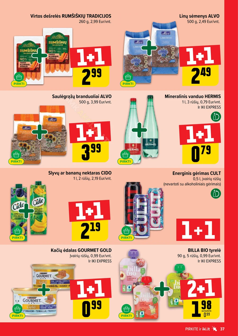 IKI SAVAITĖLĖ akcijų leidinys Nr. 18 puslapis 37