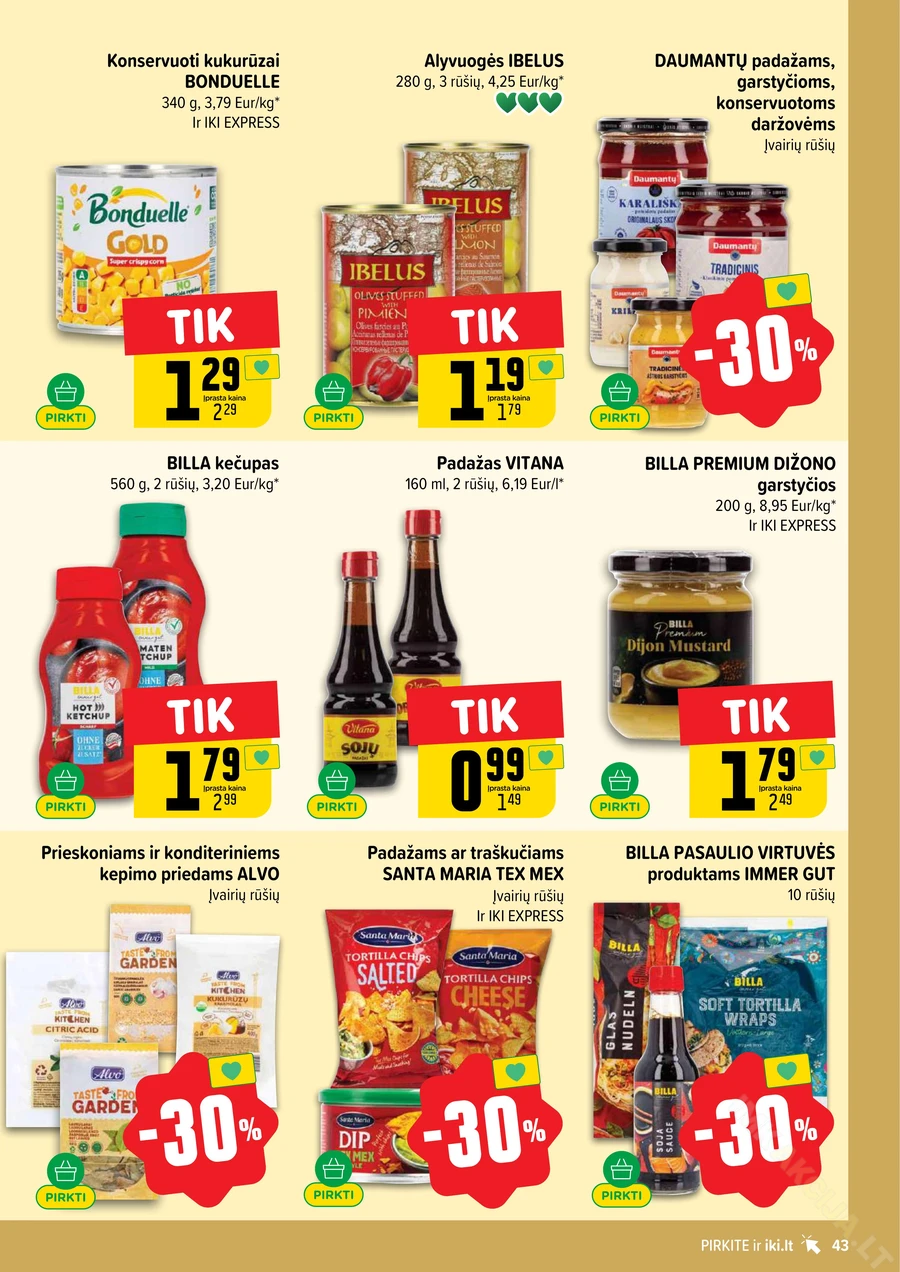 IKI SAVAITĖLĖ akcijų leidinys Nr. 18 puslapis 43