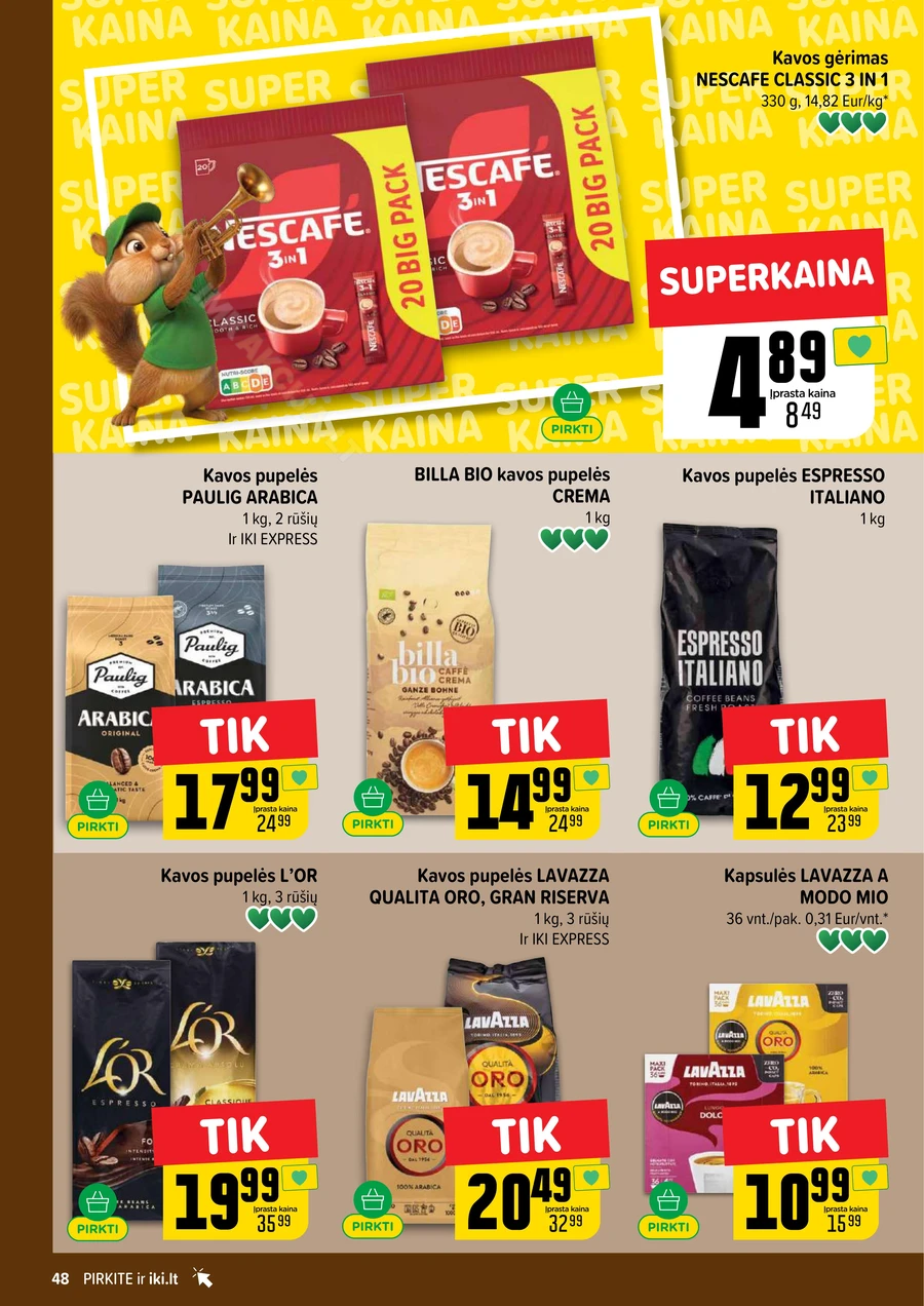 IKI SAVAITĖLĖ akcijų leidinys Nr. 18 puslapis 48