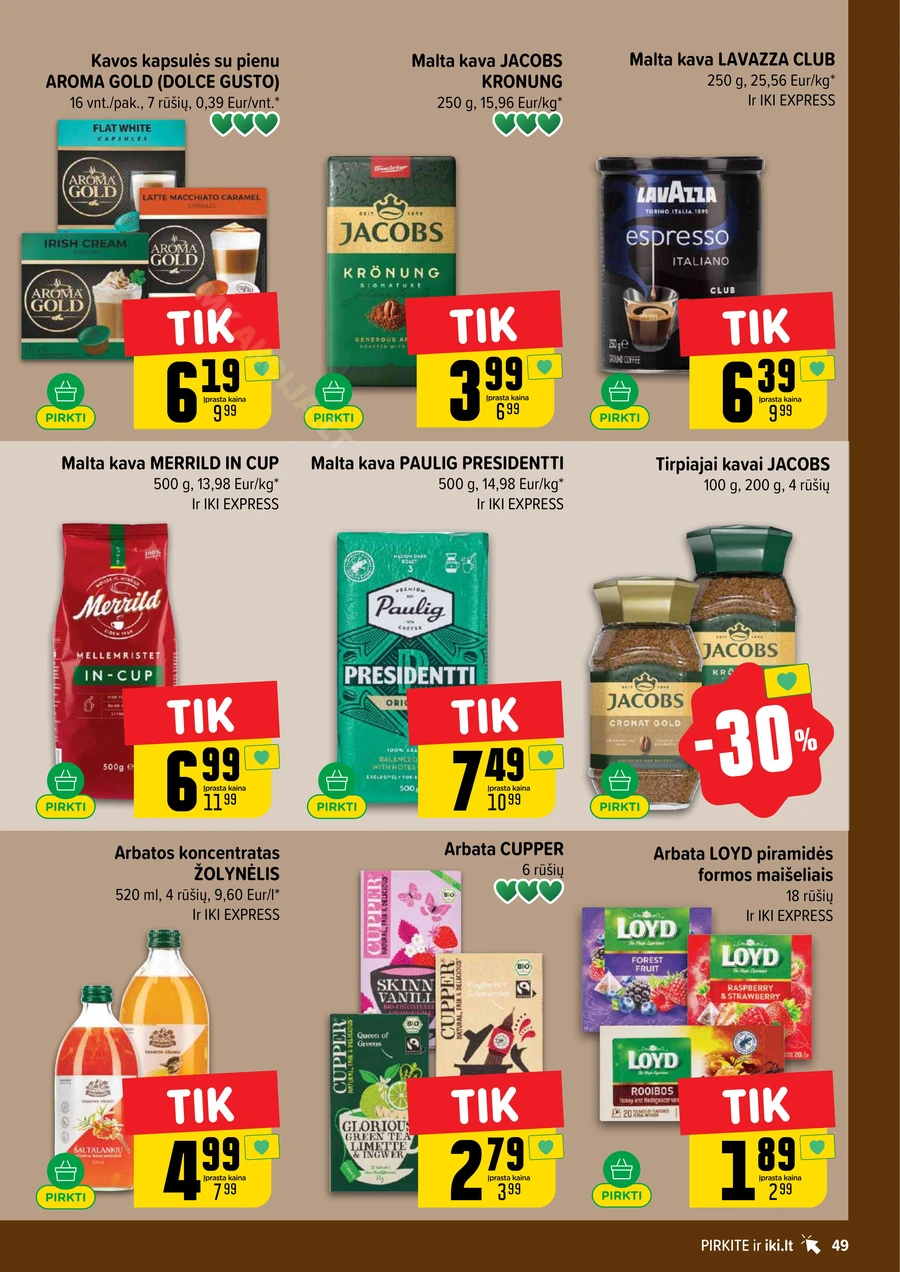 IKI SAVAITĖLĖ akcijų leidinys Nr. 18 puslapis 49