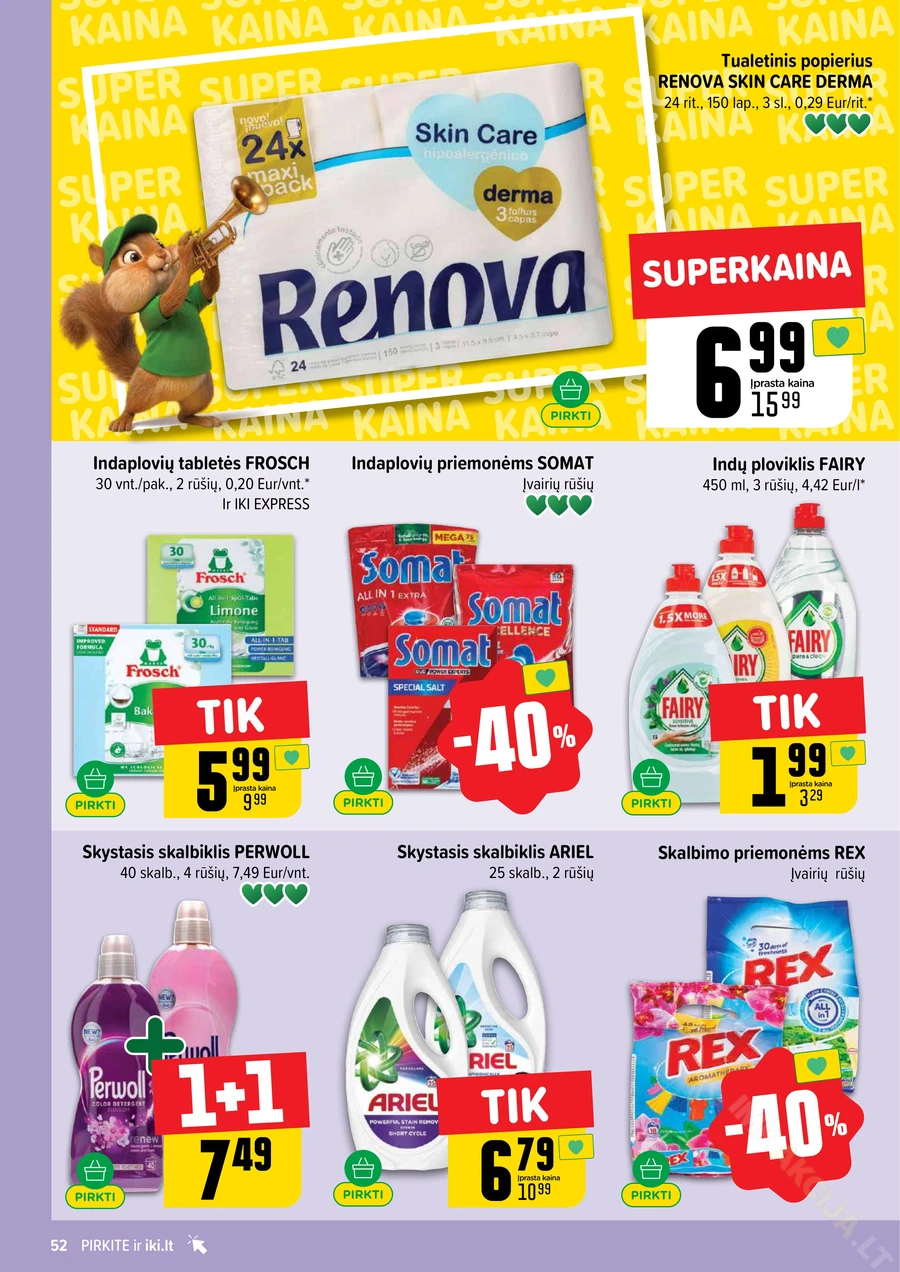 IKI SAVAITĖLĖ akcijų leidinys Nr. 18 puslapis 52