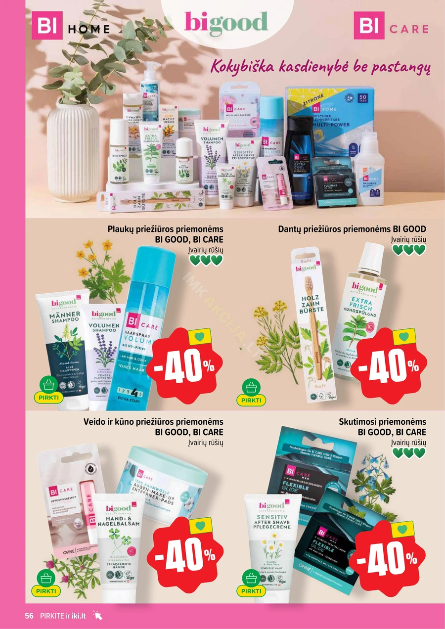 IKI SAVAITĖLĖ akcijų leidinys Nr. 18 puslapis 56