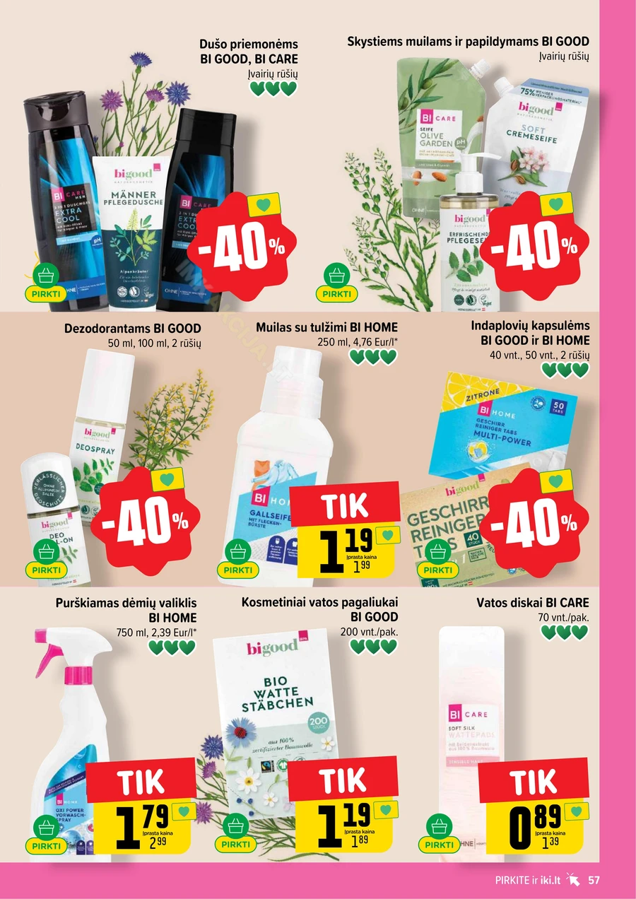IKI SAVAITĖLĖ akcijų leidinys Nr. 18 puslapis 57