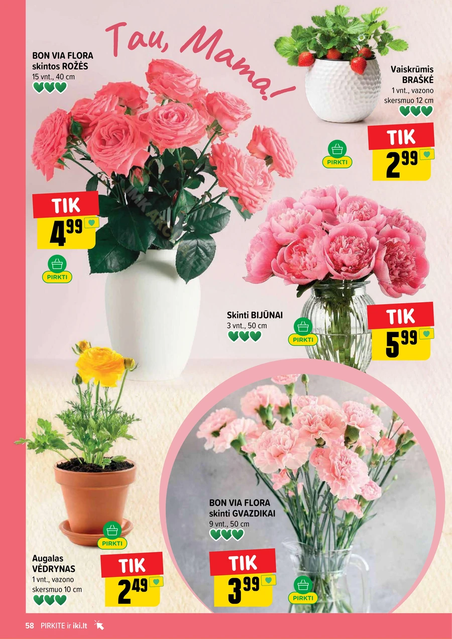 IKI SAVAITĖLĖ akcijų leidinys Nr. 18 puslapis 58
