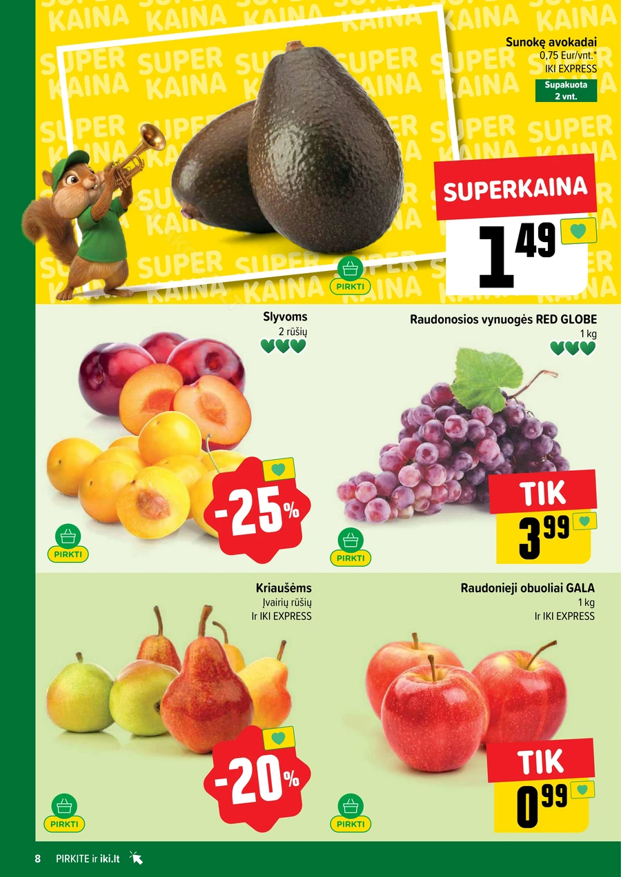 IKI SAVAITĖLĖ akcijų leidinys Nr. 18 puslapis 8