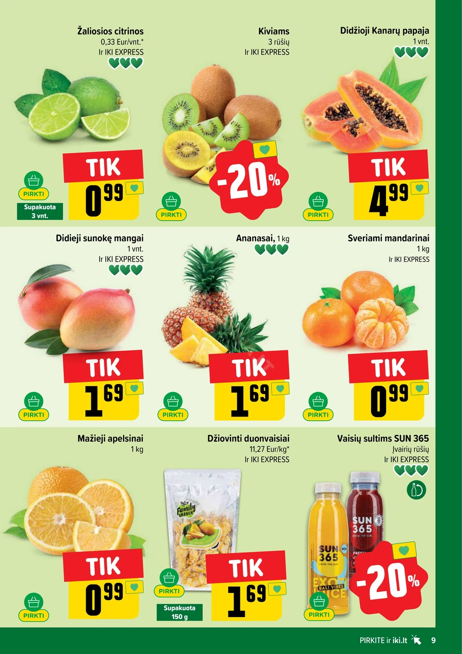 IKI SAVAITĖLĖ akcijų leidinys Nr. 18 puslapis 9