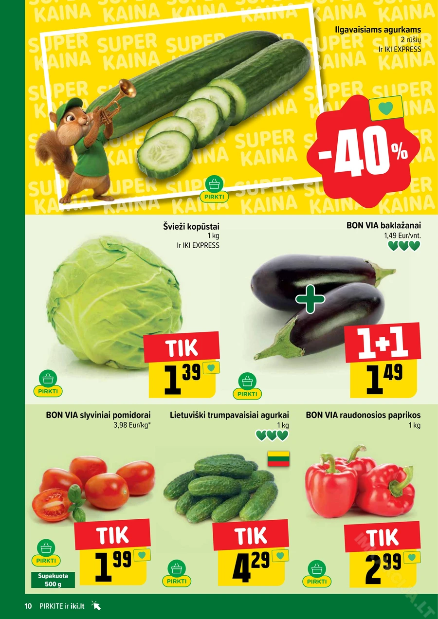 IKI SAVAITĖLĖ akcijų leidinys Nr. 18 puslapis 10