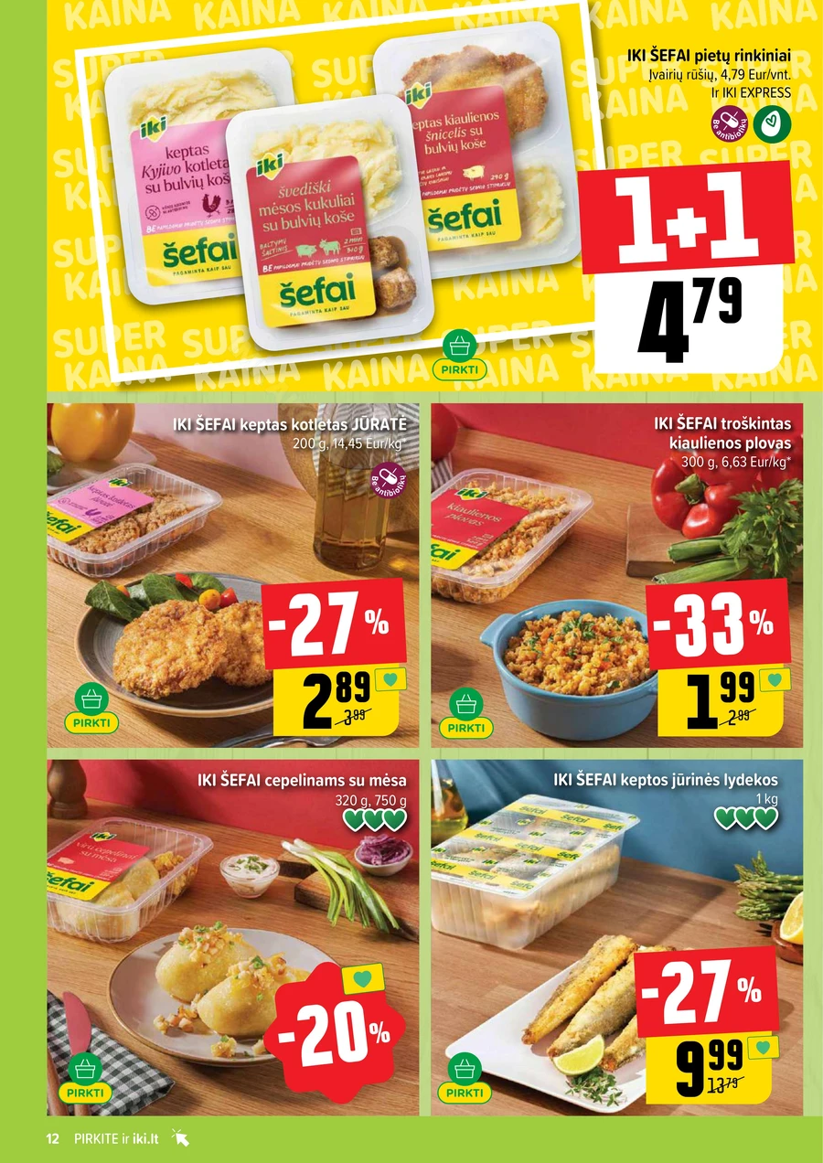 IKI SAVAITĖLĖ akcijų leidinys Nr. 18 puslapis 12