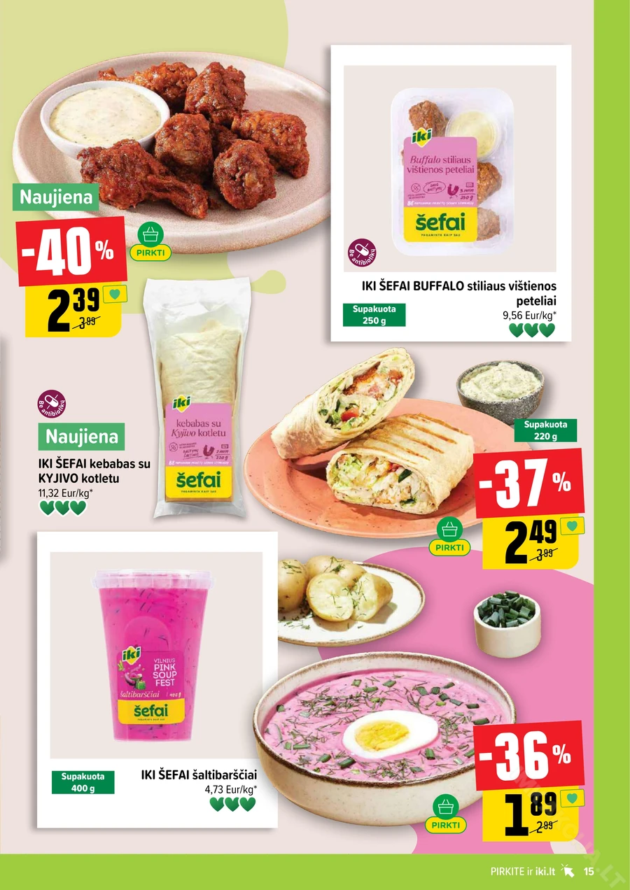 IKI SAVAITĖLĖ akcijų leidinys Nr. 18 puslapis 15