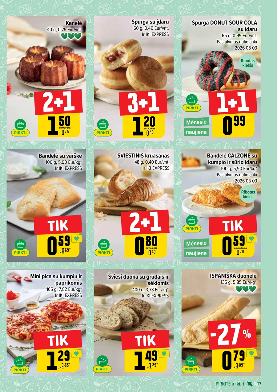 IKI SAVAITĖLĖ akcijų leidinys Nr. 18 puslapis 17