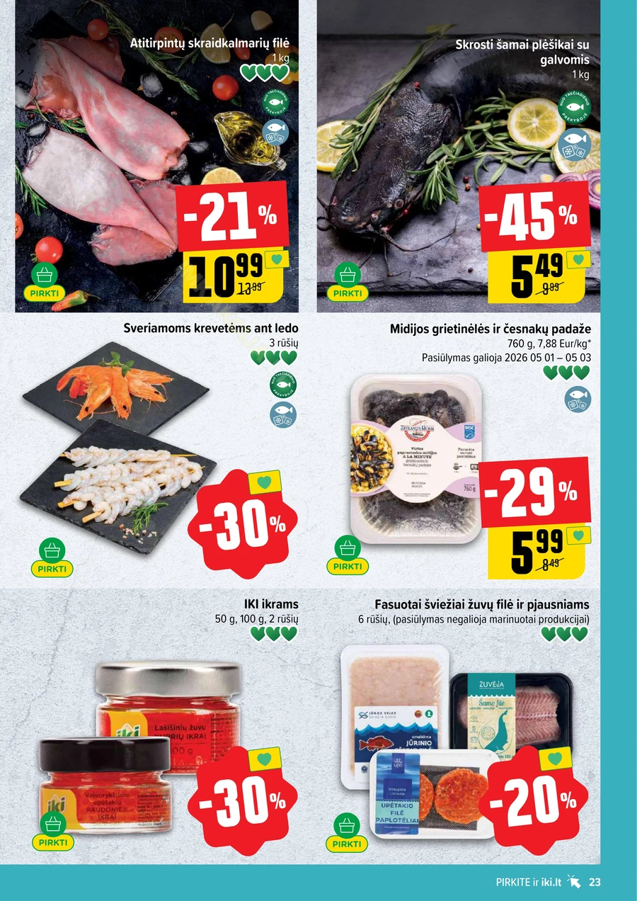 IKI SAVAITĖLĖ akcijų leidinys Nr. 18 puslapis 23