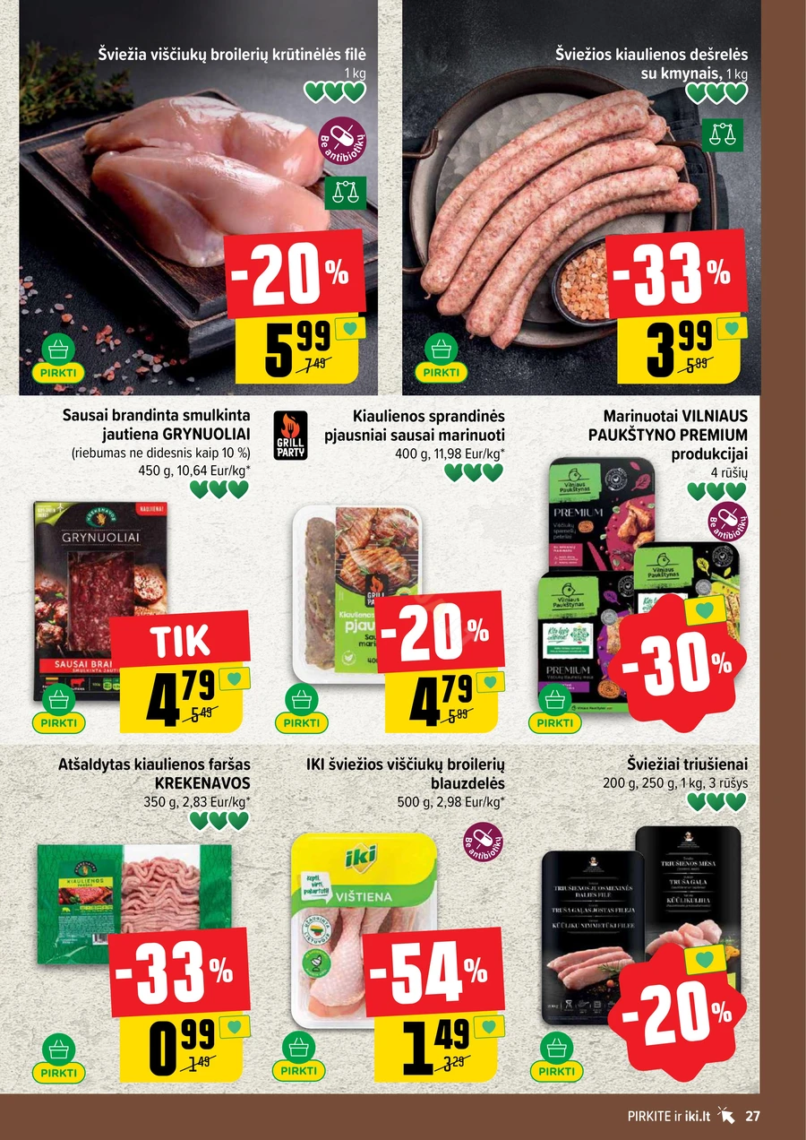 IKI SAVAITĖLĖ akcijų leidinys Nr. 18 puslapis 27