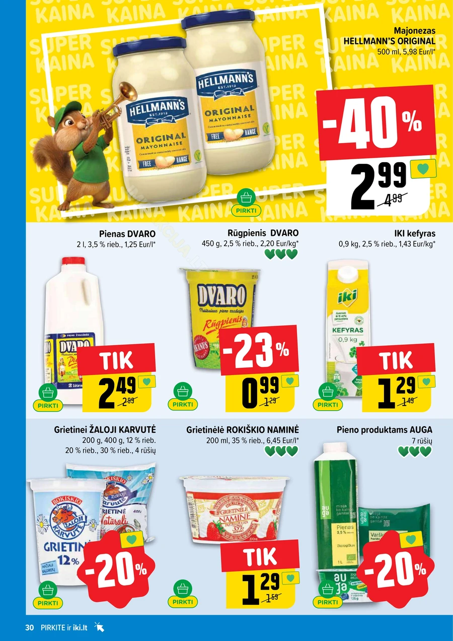 IKI SAVAITĖLĖ akcijų leidinys Nr. 18 puslapis 30