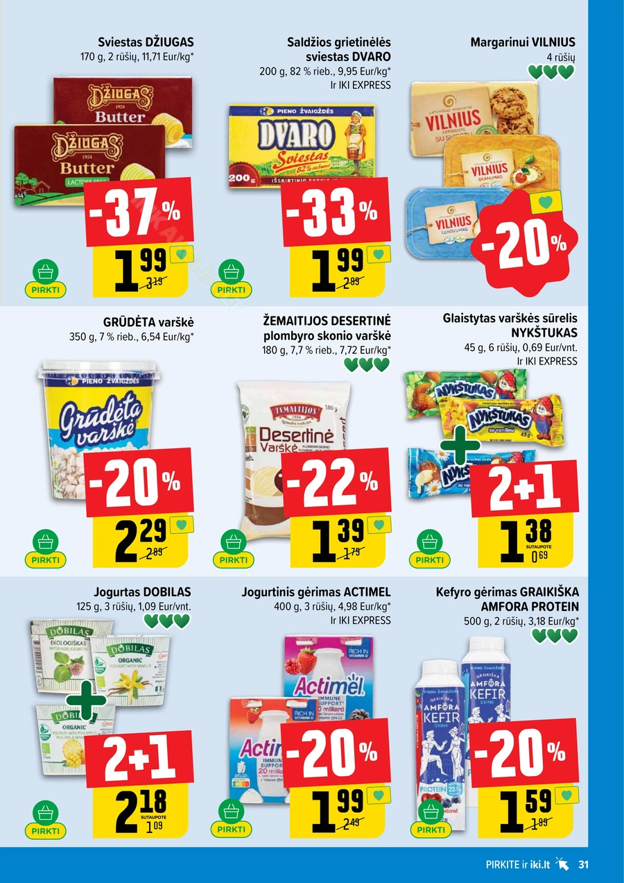 IKI SAVAITĖLĖ akcijų leidinys Nr. 18 puslapis 31