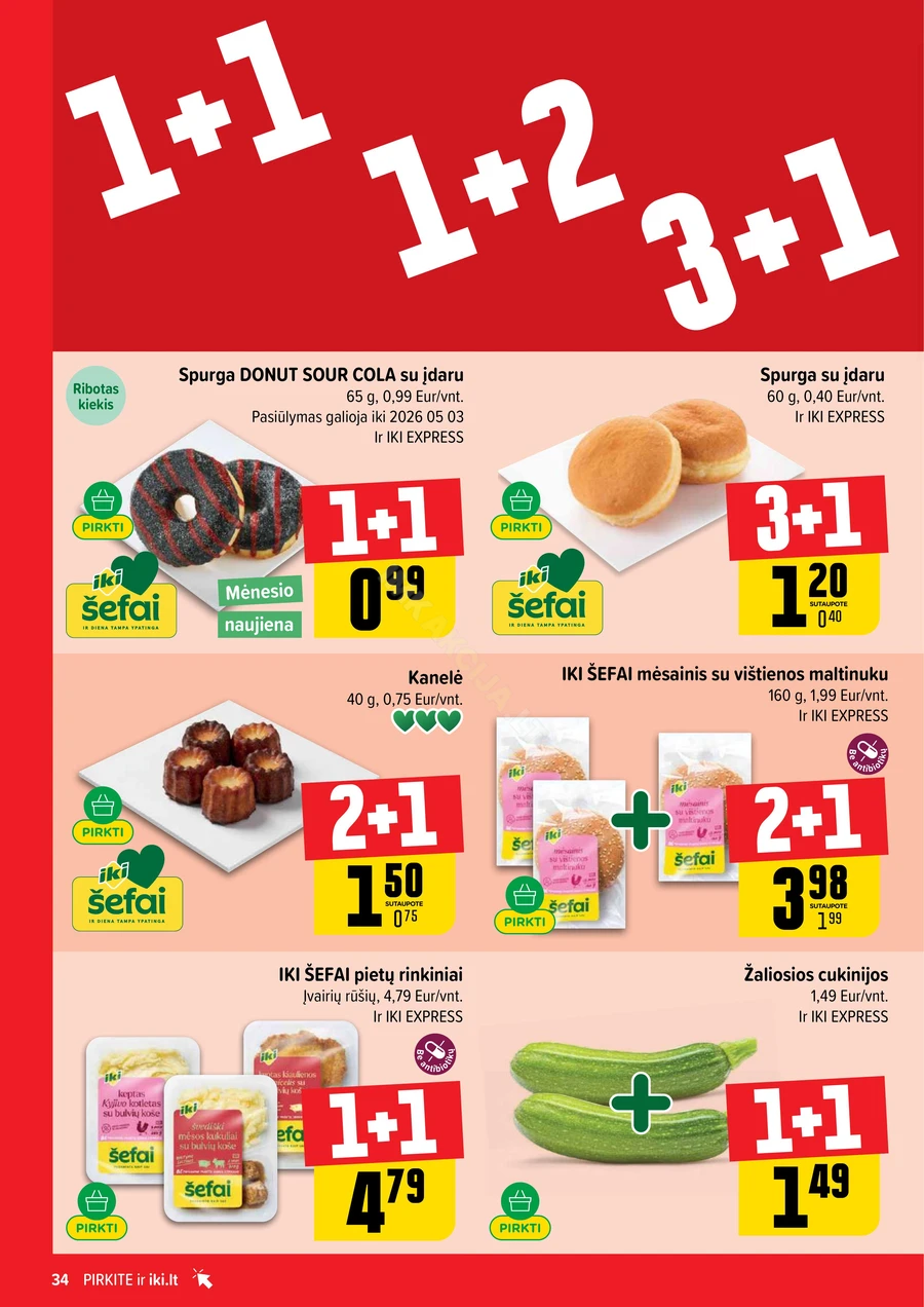 IKI SAVAITĖLĖ akcijų leidinys Nr. 18 puslapis 34