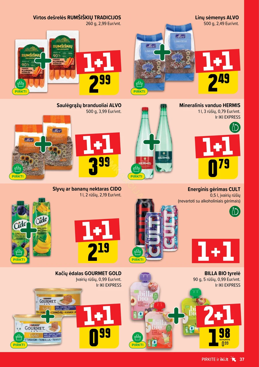 IKI SAVAITĖLĖ akcijų leidinys Nr. 18 puslapis 37