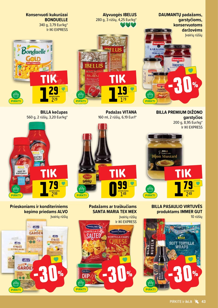 IKI SAVAITĖLĖ akcijų leidinys Nr. 18 puslapis 43