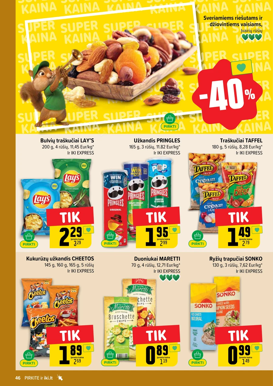 IKI SAVAITĖLĖ akcijų leidinys Nr. 18 puslapis 46