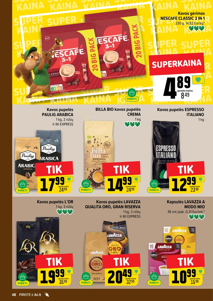 IKI SAVAITĖLĖ akcijų leidinys Nr. 18 puslapis 48