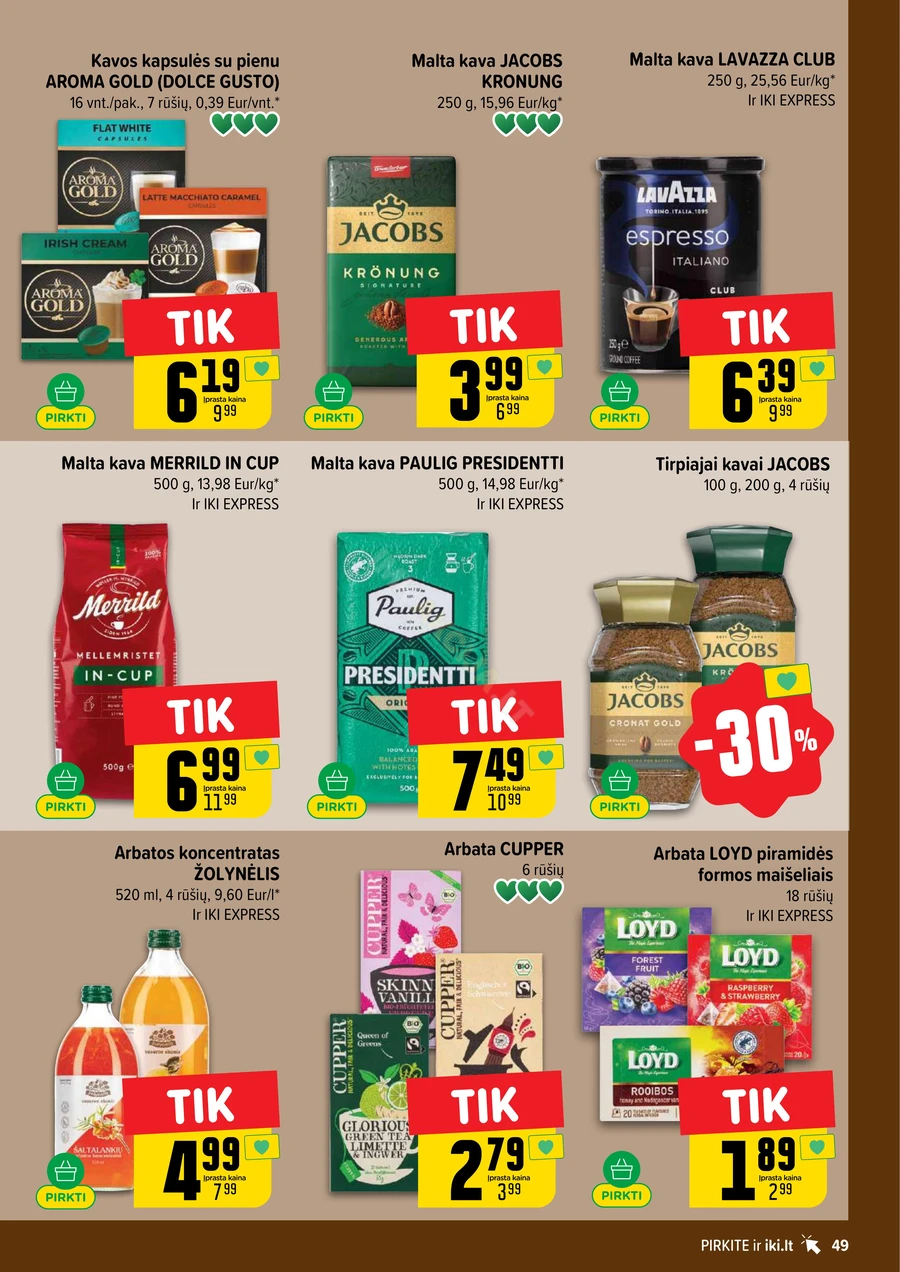 IKI SAVAITĖLĖ akcijų leidinys Nr. 18 puslapis 49