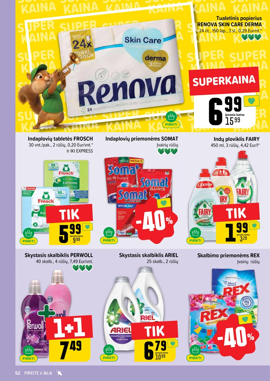 IKI SAVAITĖLĖ akcijų leidinys Nr. 18 puslapis 52