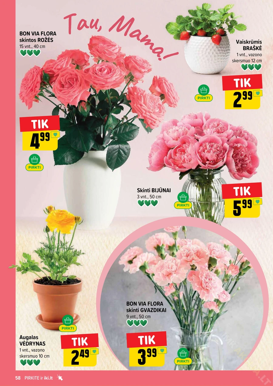 IKI SAVAITĖLĖ akcijų leidinys Nr. 18 puslapis 58