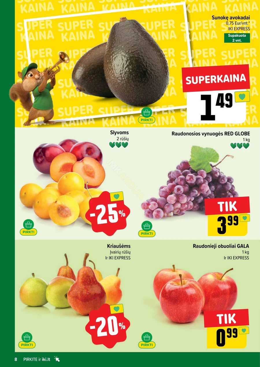 IKI SAVAITĖLĖ akcijų leidinys Nr. 18 puslapis 8
