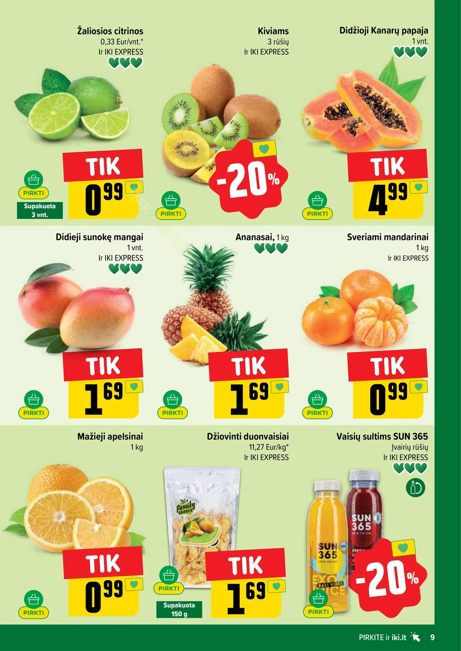 IKI SAVAITĖLĖ akcijų leidinys Nr. 18 puslapis 9