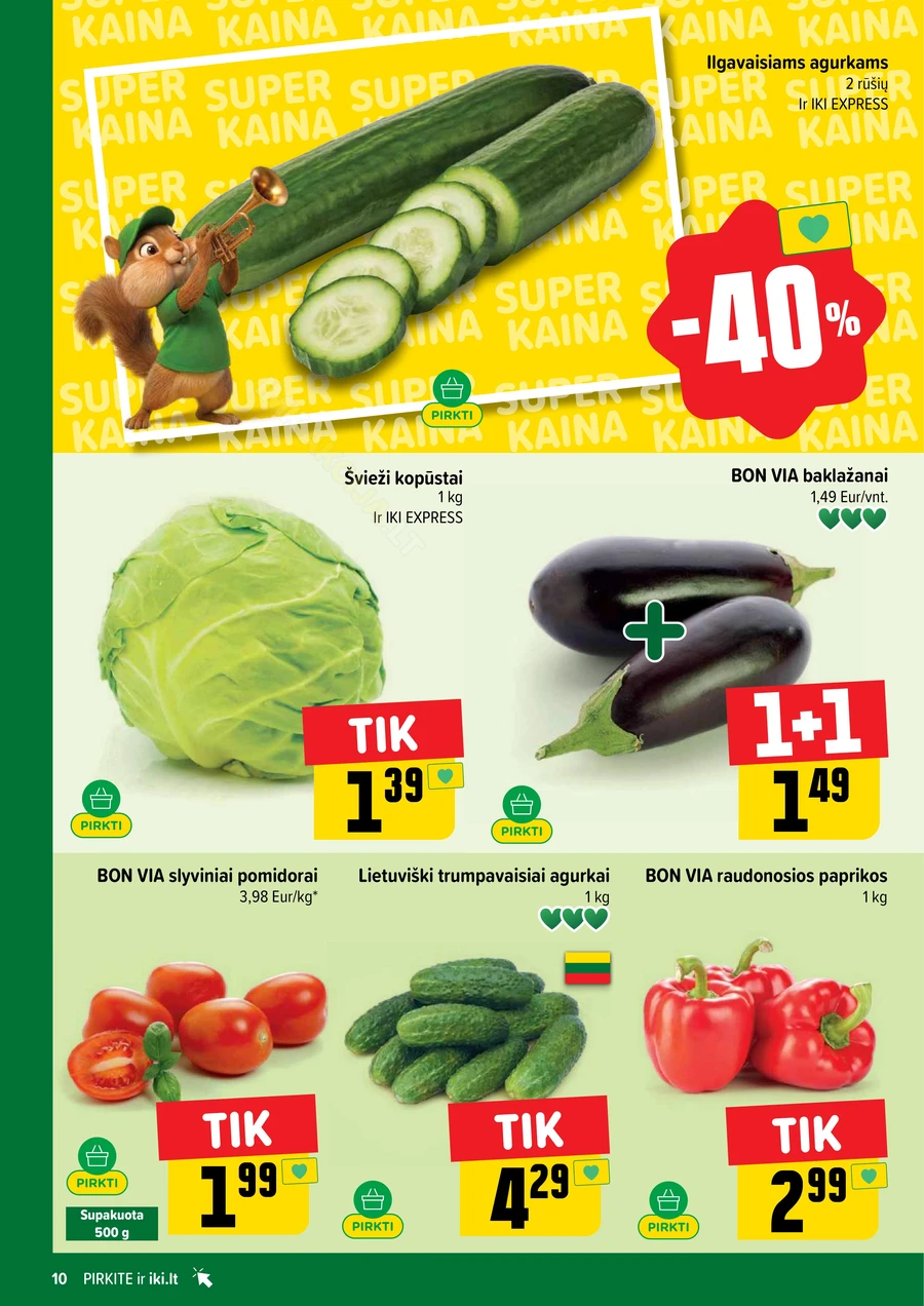 IKI SAVAITĖLĖ akcijų leidinys Nr. 18 puslapis 10