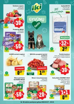 IKI SAVAITĖLĖ akcijų leidinys Nr. 18