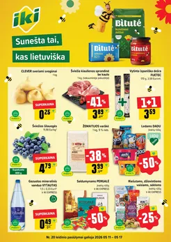 IKI SAVAITĖLĖ akcijų leidinys Nr. 20