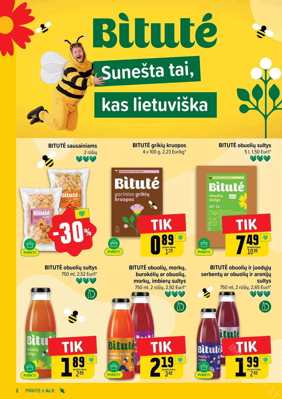 IKI SAVAITĖLĖ akcijų leidinys Nr. 20 puslapis 2