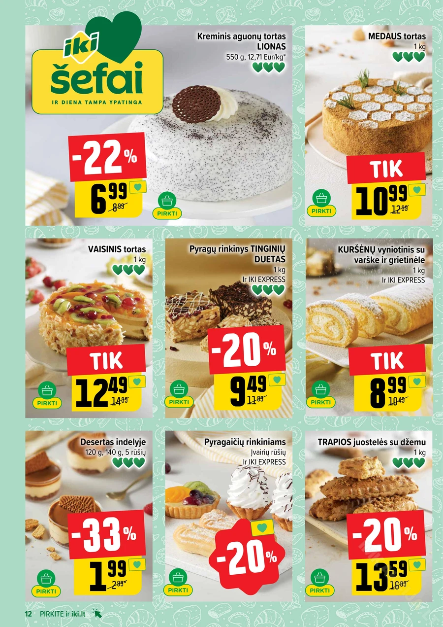 IKI SAVAITĖLĖ akcijų leidinys Nr. 20 puslapis 12