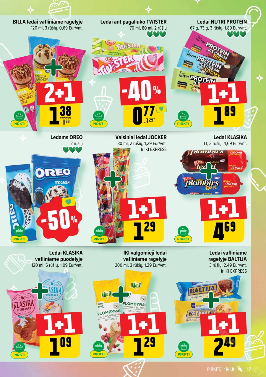 IKI SAVAITĖLĖ akcijų leidinys Nr. 20 puslapis 17