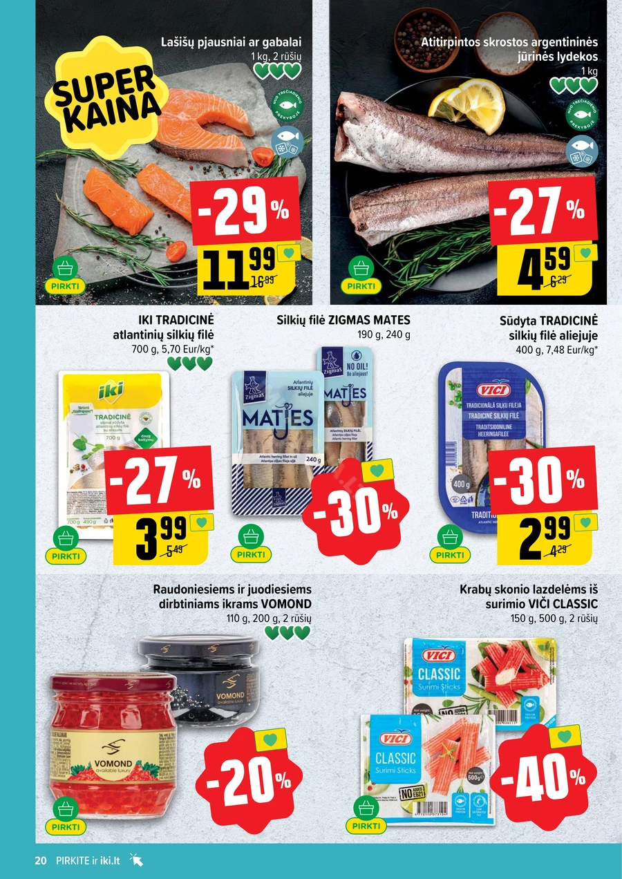 IKI SAVAITĖLĖ akcijų leidinys Nr. 20 puslapis 20
