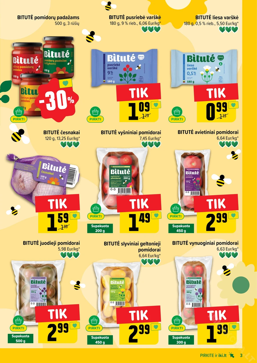 IKI SAVAITĖLĖ akcijų leidinys Nr. 20 puslapis 3