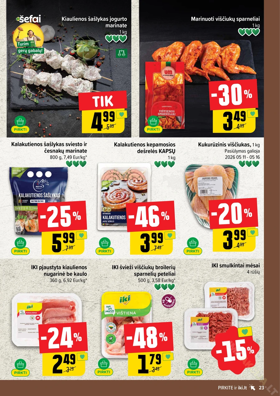 IKI SAVAITĖLĖ akcijų leidinys Nr. 20 puslapis 23